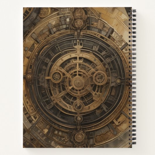 La Exploradora del Tiempo Notitieboek (Achterkant)