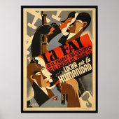 LA FAI - Spaans Poster voor de propaganda in de bu (Voorkant)