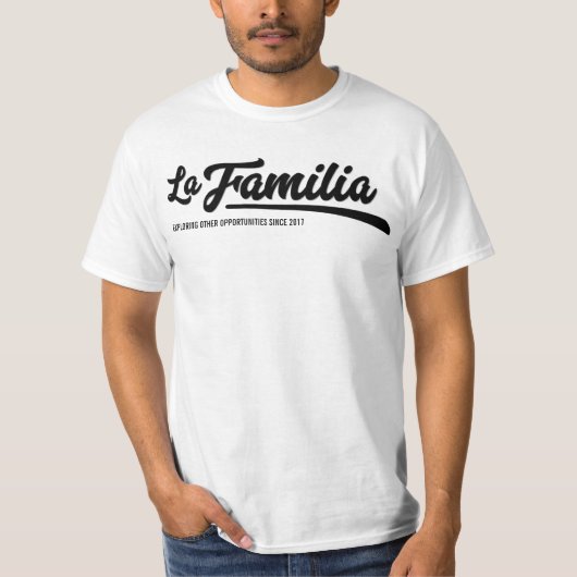 La Familia Mannen Tshirt (Voorkant)
