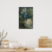 La Farge - De Geest Van De Waterlelie Poster (Keuken)