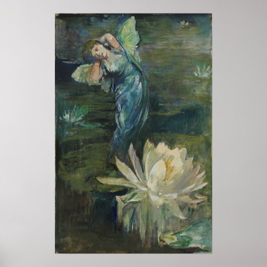 La Farge - De Geest Van De Waterlelie Poster (Voorkant)
