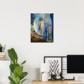 La Farge - De registrerende engel Poster (Thuiskantoor)
