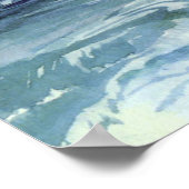 La Farge - een Rishi die een Storm Japans opbelt.. Poster (Hoek)