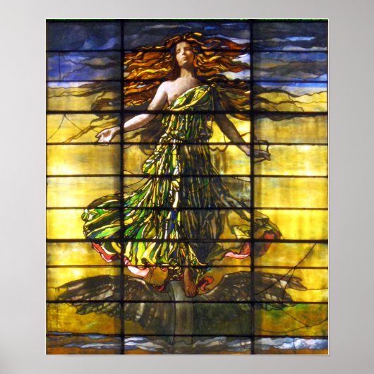 La Farge - Fortune and her wiel Poster (Voorkant)