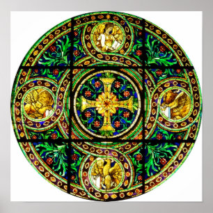 La Farge - Glas in lood Poster