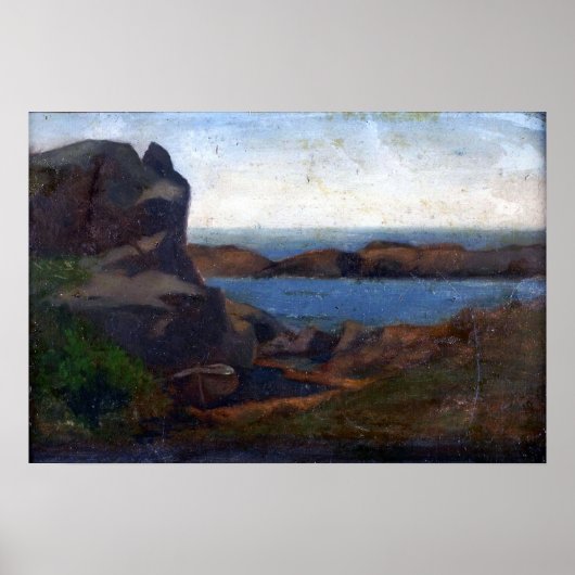 La Farge - Oude Botenhaven Newport Poster (Voorkant)