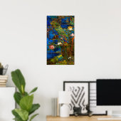 La Farge - Pauwen Poster (Thuiskantoor)