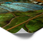 La Farge - Peacocks en pony's Poster (Hoek)