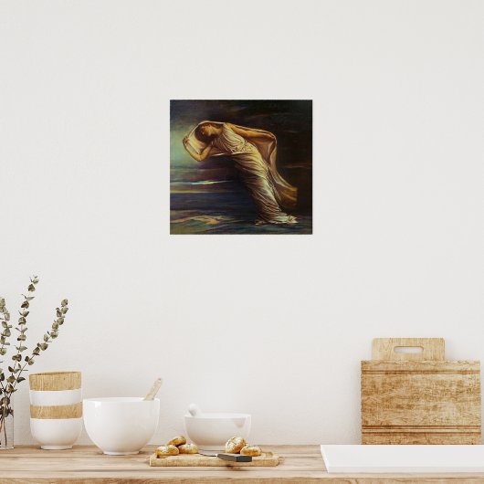 La Farge - The Dawn 1899 Poster (Keuken)