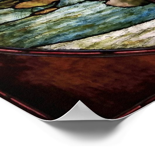 La Farge - The Fish 1890 Poster (Hoek)