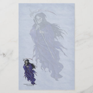 La Faucheuse Gothic Stationery Briefpapier