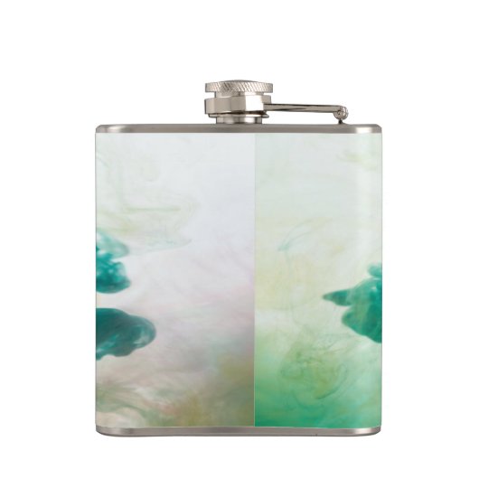 La Fee Verte, Absinthe Green Fairy Heupfles (Achterkant)