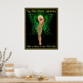 La Fee Verte Absinthe Poster (Keuken)