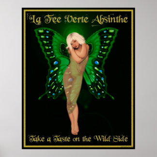 La Fee Verte Absinthe Poster