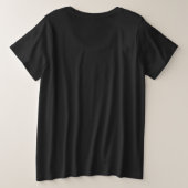 La Fee Verte Met Uitgespreide Vleugels Grote Maat T-shirt (Design achterkant)