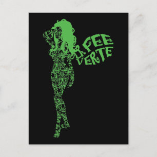 La Fee Verte scrollen Briefkaart