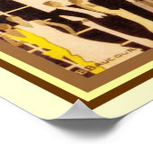 La Femme Chez Elle French Deco Hoesje 16x20 Poster (Hoek)