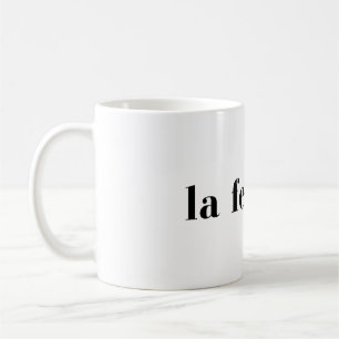 La Femme Chic Vrouwelijke Franse Stijl Design Koffiemok