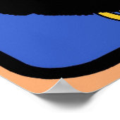 La Festival Du Jazz, Chat Noir Poster (Hoek)