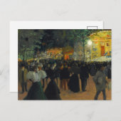 La Fête Foraine | Louis Abel-Truchet Briefkaart (Voorkant / Achterkant)