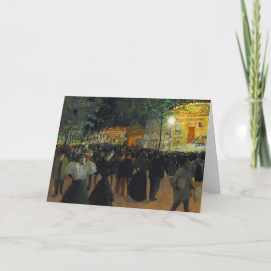 La Fête Foraine | Louis Abel-Truchet Kaart (Voorkant)