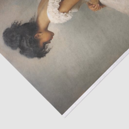 La Fille 3 Decoupage papier (Detail)