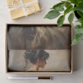 La Fille 4 Decoupage papier (Geschenk)