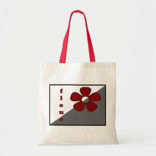 La Fleur Rouge Canvas tas