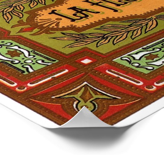 La Flor de Alfonso Poster (Hoek)