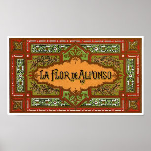 La Flor de Alfonso Poster