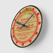 La Flor De La Maria (met cijfers) Ronde Klok (Hoek)