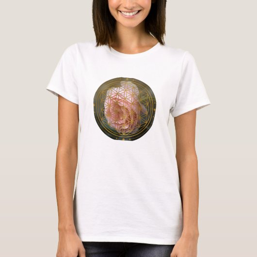 La flor de la vida t-shirt (Voorkant)