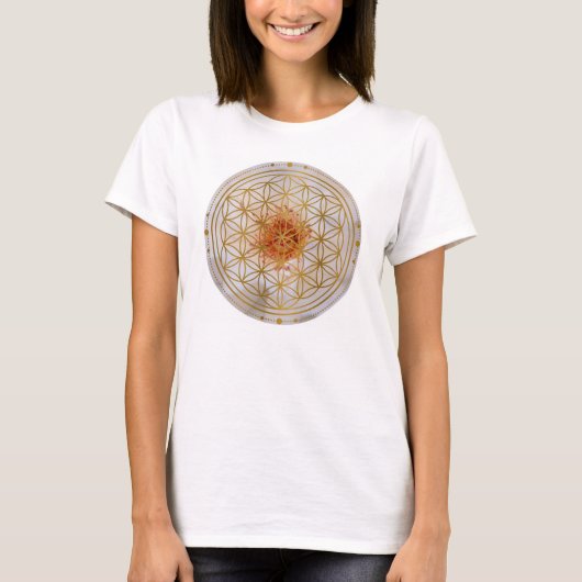 la flor de la vida t-shirt (Voorkant)