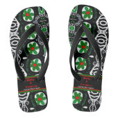 La Flor Verde Teenslippers (Voetbed)