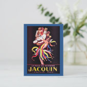 La Folie Des Bonbons Jacquin  reclame Briefkaart (Staand voorkant)