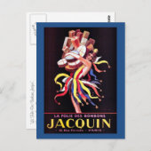 La Folie Des Bonbons Jacquin  reclame Briefkaart (Voorkant / Achterkant)