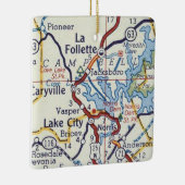 La Follette TN Keramisch Ornament (Rechts)