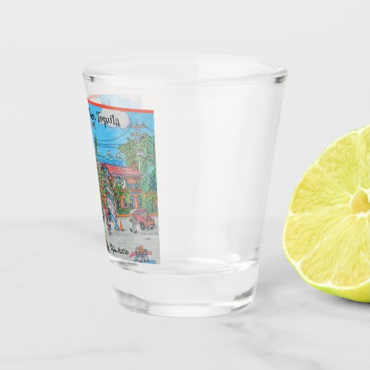 La Fonda, La Mision, Baja Shot Glas (Rechts)