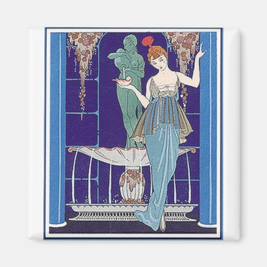 "La Fontaine de Coquillages" Magneet (Voorkant)