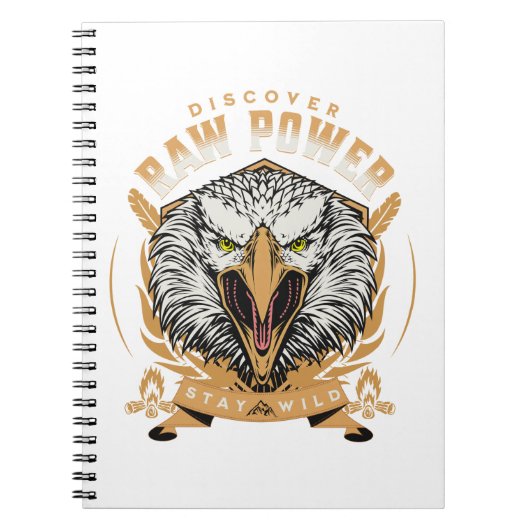 La Force Brute Citation Inspiration Message Phrase Notitieboek (Voorkant)