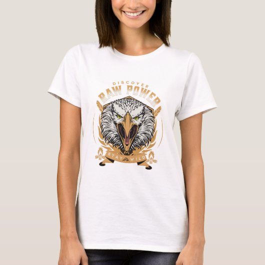 La Force Brute Citation Inspiration Message Phrase T-shirt (Voorkant)