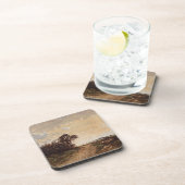 La Forêt de Fontainebleau aux Environs de Barbizon Bier Onderzetter (Rechterzijde)