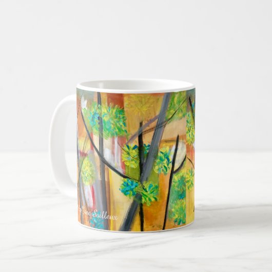 "La Foret" mok (Voorkant links)