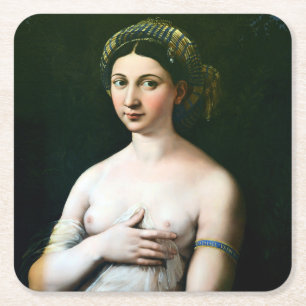 La Fornarina, Raphael Kartonnen Onderzetters