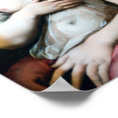 La Fornarina, Raphael Poster (Hoek)