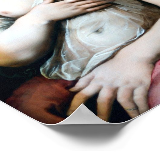 La Fornarina, Raphael Poster (Hoek)