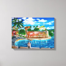 La Fortaleza, San Juan, Puerto Rico Canvas Print