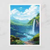 La Fortuna Waterval San Carlos Costa Rica Reizen Briefkaart (Voorkant)