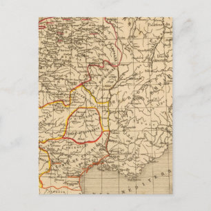 La France 1180 a 1223 Briefkaart