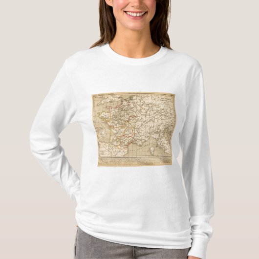 La France 1180 a 1223 T-shirt (Voorkant)